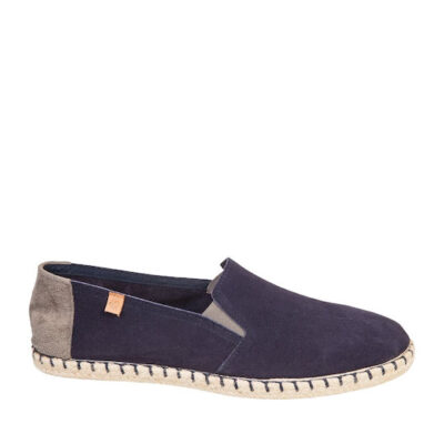 Adam's Shoes Suede Ανδρικές Εσπαντρίγιες σε Μπλε Χρώμα 26001