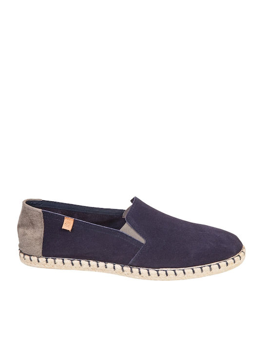 Adam's Shoes Suede Ανδρικές Εσπαντρίγιες σε Μπλε Χρώμα 26001