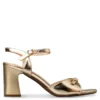 ENVIE MID-HEEL SANDALS  V14-23054- ΜΑΥΡΟ