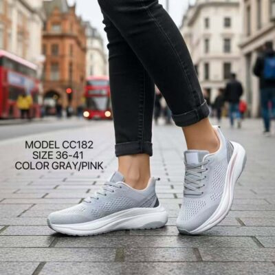 Γυναικεία sneakers CC182 γκρί