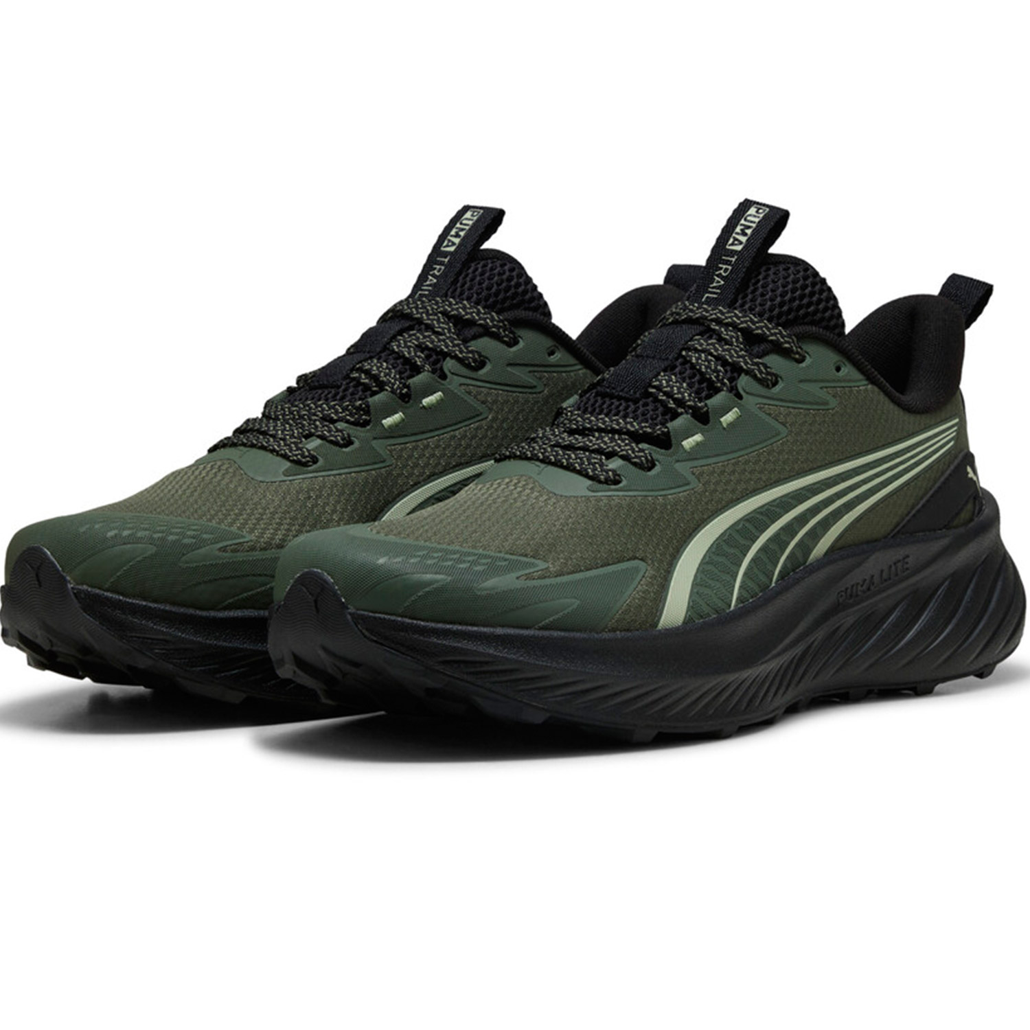 Puma 313736 03 Moss veil -soft grass-black Pounce Lite 2 Trail
