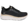 Γυναικεία sneakers (117385-BKGD) Skechers W Engineered Knit Fashion Lace Up Sneaker Textile