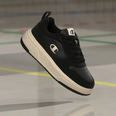 Champion s11724 RD18 LITE LOW - Παπούτσια μπάσκετ - nbk/gold coloured