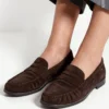 Tamaris Δερμάτινα Γυναικεία Loafers σε Καφέ Χρώμα 24251 47 304