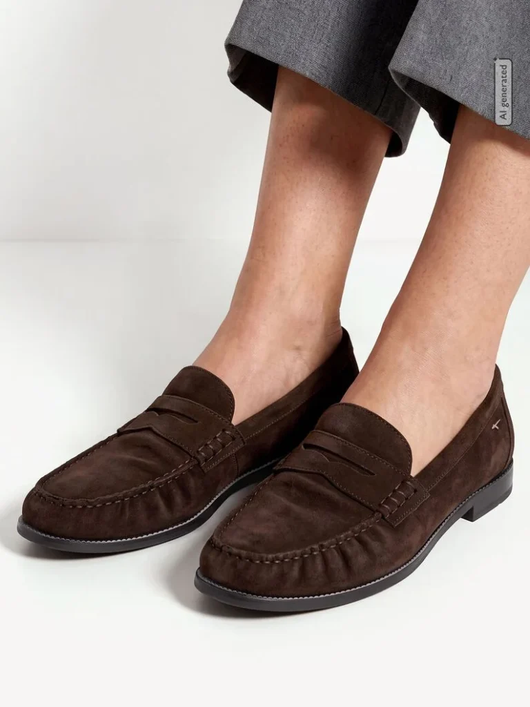 Tamaris Δερμάτινα Γυναικεία Loafers σε Καφέ Χρώμα 24251 47 304