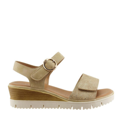 Sabino Shoes Γυναικεία Πέδιλα Πλατφόρμες Γ-45308-F11 μπεζ