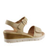 Sabino Shoes Γυναικεία Πέδιλα Πλατφόρμες Γ-45308-F11 μπεζ