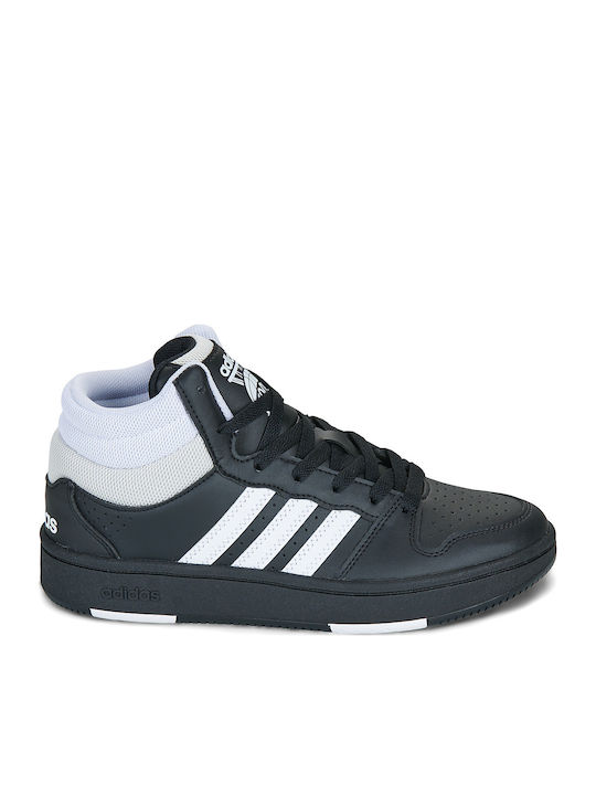 adidas Hoops Mid Παιδικά Sneakers Μαύρα Κωδικός: KI1075
