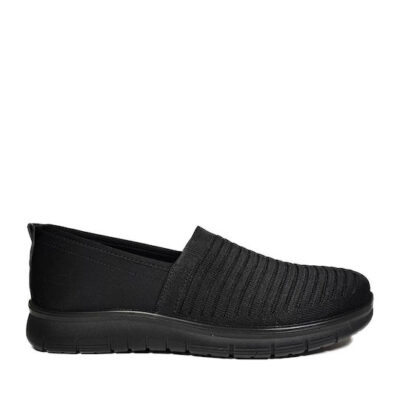 Antrin Γυναικεία Slip-On Μαύρα ANNA-200