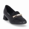 Piccadilly 160116-5 Micro Fiber Γυναικεία Ανατομικά Loafers σε Μαύρο χρώμα