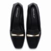 Piccadilly 160116-5 Micro Fiber Γυναικεία Ανατομικά Loafers σε Μαύρο χρώμα