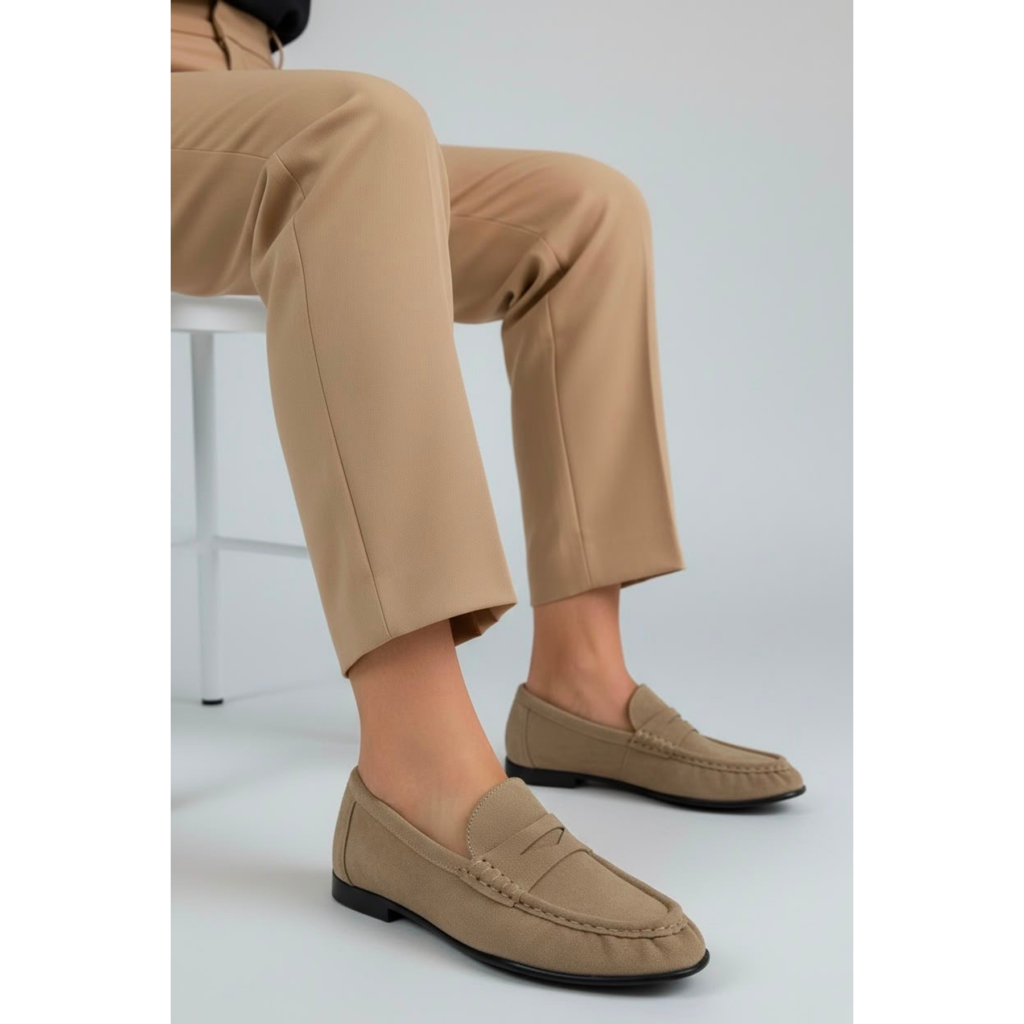 Γυναικεία Loafers σε πούρο Χρώμα cq58
