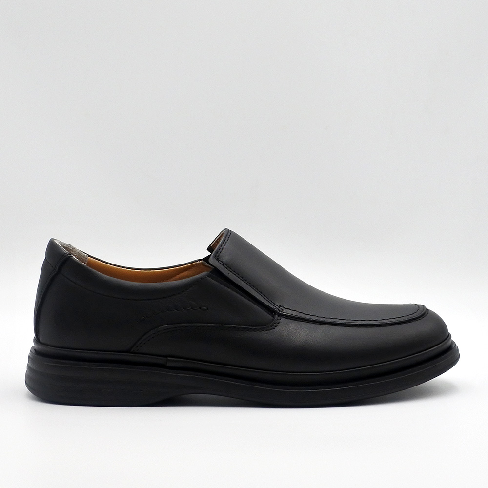Sabino 37250 Δερμάτινα Ανδρικά Casual Παπούτσια Ανατομικά Μαύρα