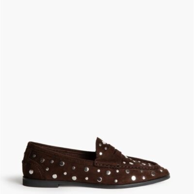 Corina suede mocassins m6565 cafe