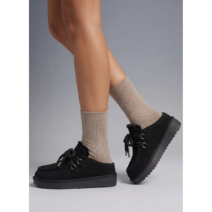 D.FRANKLIN χειμερινά clogs DFSH375005-BLACK