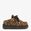 D.FRANKLIN χειμερινά clogs DFSH375005-LEOPAR