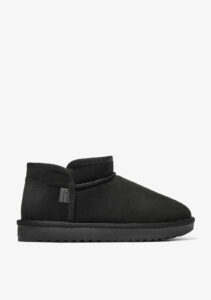 D.FRANKLIN γούνινα μποτάκια DFSH426002-BLACK