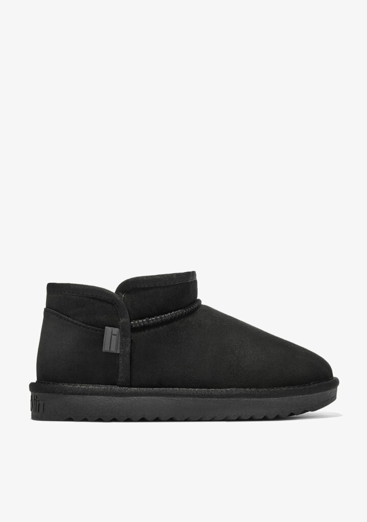 D.FRANKLIN γούνινα μποτάκια DFSH426002-BLACK