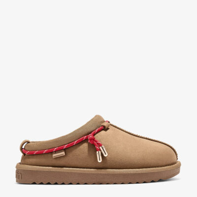 D.FRANKLIN γούνινα clogs DFSH426017-TAN-36