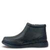 Sabino Κωδικός: A-37210 Δερμάτινα Ανδρικά Casual μποτάκια μαύρα