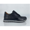 ΑΝΔΡΙΚΟ ΔΕΡΜΑΤΙΝΟ SNEAKER ΜΑΥΡΟ 105 SS
