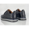 ΑΝΔΡΙΚΟ ΔΕΡΜΑΤΙΝΟ SNEAKER ΜΑΥΡΟ 105 SS