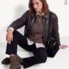 Tamaris γυναικεία μποτάκια 1-25370-47-314 Cigar