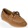 ENVIE SUEDE BOAT LOAFERS 24127 ΚΑΦΕ