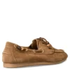 ENVIE SUEDE BOAT LOAFERS 24127 ΚΑΦΕ