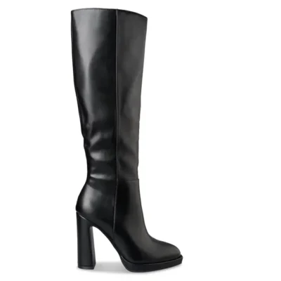 ENVIE BLOCK HEEL BOOTS 22412 ΜΑΥΡΕΣ