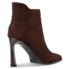 ENVIE POINTED TOE BOOTIES 22434 BROWN