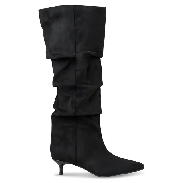 ENVIE KITTEN HEEL BOOTS 24306 black