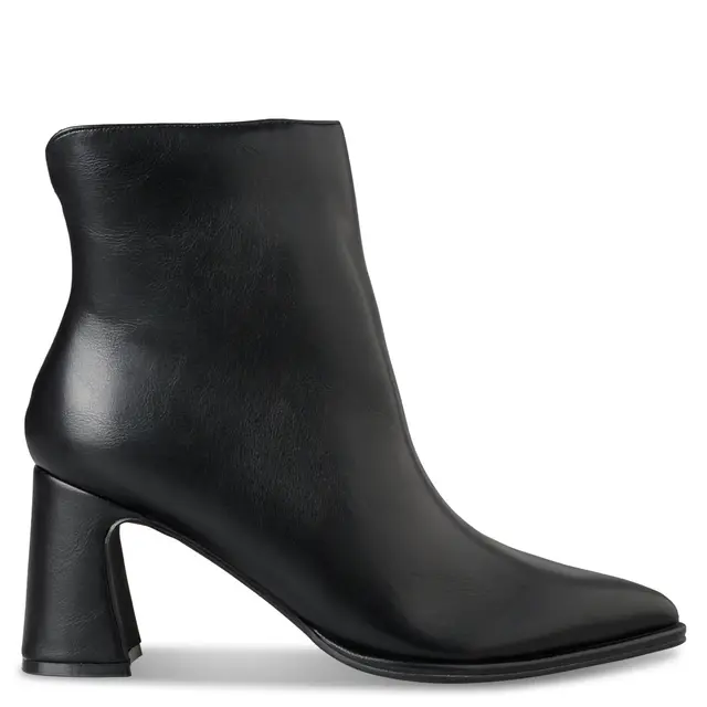 ENVIE POINTY BOOTIES 24387 ΜΑΥΡΑ