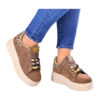 Zak Γυναικεία Flatforms Sneakers Πούρο Κωδικός: SD28012