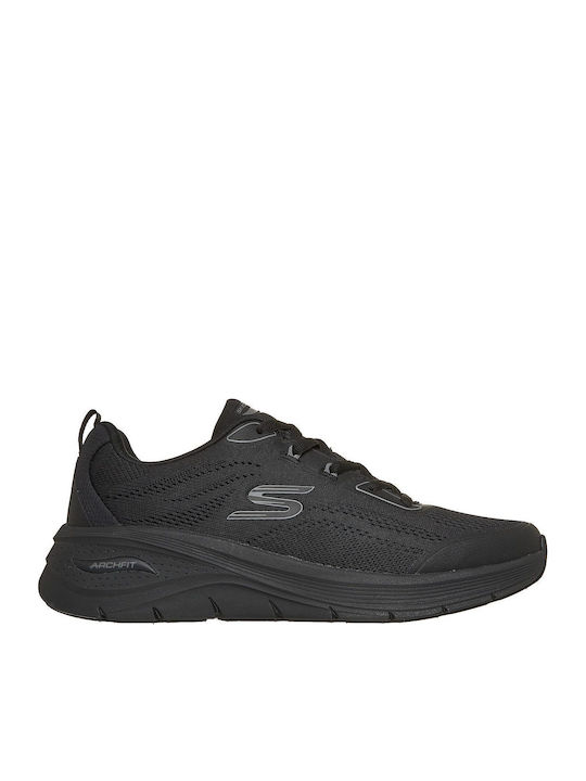 Ανδρικά Skechers Arch Fit Ανδρικά Ανατομικά Sneakers Μαύρα Κωδικός: 233401-BBK