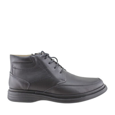 Sabino Κωδικός: A-37211 Δερμάτινα Ανδρικά Casual μποτάκια μαύρα