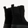 Γυναικείο Μποτάκι chunky SV021 σε μαύρο χρώμα