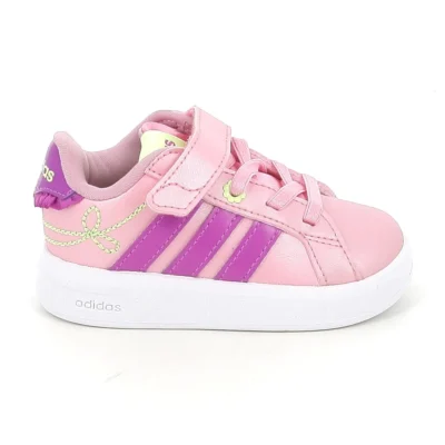 Adidas KI1757 Grand Court 3.0 Girls El I Χρώματος Ροζ  Παιδικό Αθλητικό Παπούτσι για Κορίτσι