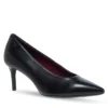 Tamaris Δερμάτινη Γόβα 1-22456-47 003 Black Leather