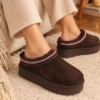 ENVIE 24017 καφέ slippers