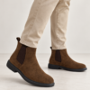 Ανδρικά Μποτάκια 2Y500 Chelsea Μαύρα Suede