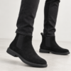 Ανδρικά Μποτάκια 2Y500 Chelsea Μαύρα Suede