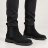 Ανδρικά Μποτάκια 2Y500 Chelsea Μαύρα Suede