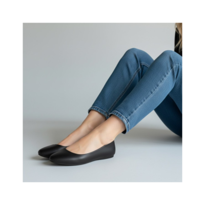 Basic ballerinas LT-2158 BLACK