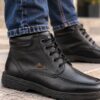 Ανδρικά boxer μποτάκια 01578 μαύρα