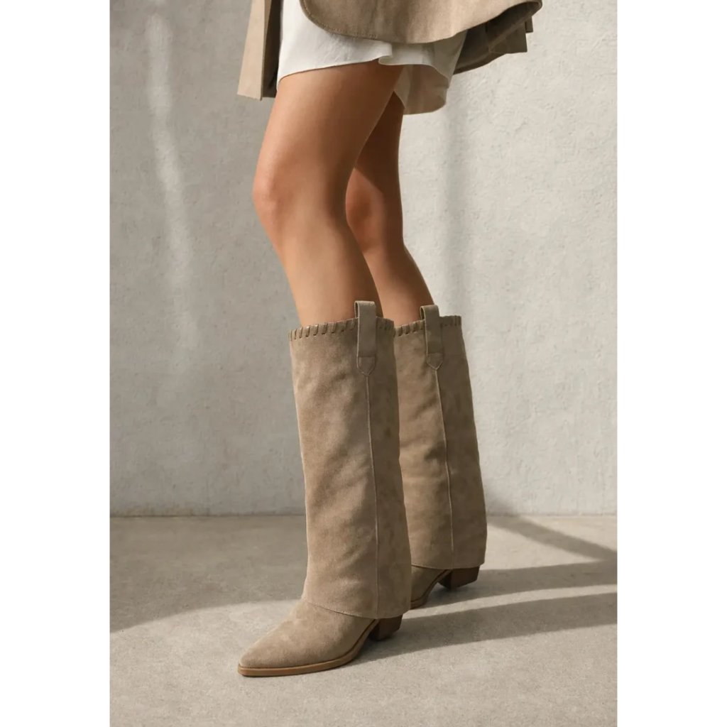 Μπότες Cowboy Suede GS711 πούρο