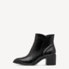 Tamaris Γυναικεία μποτάκια Black Leather (1-25313-47-003)