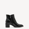Tamaris Γυναικεία μποτάκια Black Leather (1-25313-47-003)