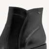 Tamaris Γυναικεία μποτάκια Black Leather (1-25313-47-003)