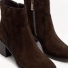 Tamaris Γυναικεία μποτάκια mocca (1-25313-47-304)